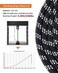 Lanwandeng Long Dog Leash for Training 10FT16FT30FT50FT100FT Reflective Heavy Duty for Large Medium Small Dogs Walking Playing Camping Yard