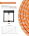 Lanwandeng Long Dog Leash for Training 10FT16FT20FT30FT50FT100FT Reflective Tie Out Heavy Duty Dog Lead for Large Medium Small Dogs Outside Walking Playing Camping Yard