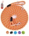 Lanwandeng Long Dog Leash for Training 10FT16FT20FT30FT50FT100FT Reflective Tie Out Heavy Duty Dog Lead for Large Medium Small Dogs Outside Walking Playing Camping Yard