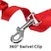 Downtown Pet Long Dog Puppy Obedience Recall Training Agility Lead Leash RED 30 Foot by Supply