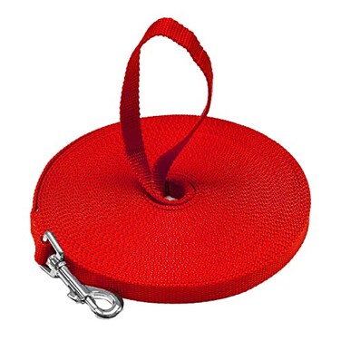 Downtown Pet Long Dog Puppy Obedience Recall Training Agility Lead Leash RED 30 Foot by Supply