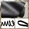 LWBMG Leather Dog Leash for Small Medium Dogs 6ft Soft Genuine Leather 38 Width Black
