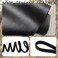 LWBMG Leather Dog Leash for Small Medium Dogs 6ft Soft Genuine Leather 38 Width Black