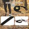 LWBMG Leather Dog Leash for Small Medium Dogs 6ft Soft Genuine Leather 38 Width Black