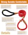 Lynxking lynxking Dog Leash Slip Lead 5 6 8 FT Dog Training Leash Strong Heavy Duty Braided No Pull Training Lead Leashes for Large Dogs