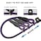 MayPaw Slip Lead Dog Leash 5 Ft PetPuppy Training Leash 14 Thin Nylon Rope Adjustable Pet Collar Lead for Small and XSmall Dogs 14 x 5ft Purple