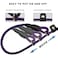 MayPaw Slip Lead Dog Leash 5 Ft PetPuppy Training Leash 14 Thin Nylon Rope Adjustable Pet Collar Lead for Small and XSmall Dogs 14 x 5ft Purple