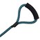 Shorven Nylon Strong Dog Rope Lead Leash Training Dog Lead with Soft Handle 620 FT Long BlueBlack Dia05 10FT
