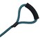 Shorven Nylon Strong Dog Rope Lead Leash Training Dog Lead with Soft Handle 620 FT Long BlueBlack Dia05 10FT