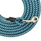 Shorven Nylon Strong Dog Rope Lead Leash Training Dog Lead with Soft Handle 620 FT Long BlueBlack Dia05 20FT