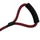 Shorven Nylon Strong Dog Rope Lead Leash Training Dog Lead with Soft Handle 620 FT Long RedBlack Dia05 20FT