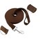 MANDAO Nylon Training Dog Leash for Small Medium Large Dogs 15ft 20ft 30ft 50ft Long Leash DogPuppy Lead for Obedience Recall Training Camping 1 x 30ft Brown