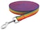 MANDAO Nylon Training Dog Leash for Small Medium Large Dogs 15ft 20ft 30ft 50ft Long Leash DogPuppy Lead for Obedience Recall Training Camping 50ft Rainbow
