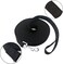 PETGOGO 15ft 20ft 30ft 40ft 50ft Long DogPuppy Lead Obedience Recall Training Dog Leashes for Small Medium Dogs Camping Training Play or Backyard 30 FT Black