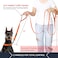 PLUTUS PET Plutus Pet Dog Leash 6ft LongTraffic Padded Two HandleHeavy DutyReflective Double Handles Lead for Control Safety TrainingLeashes for Large Dogs or Medium DogsDual Handles LeadsOrange