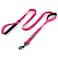 Primal Pet Gear Dog Leash 6ft LongTraffic Padded Two HandleHeavy DutyReflective Double Handles Lead for Control Safety TrainingLeashes for Large Dogs or Medium DogsDual Handles LeadsPink