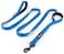 Primal Pet Gear Dog Leash 8ft Long Blue Traffic Padded Two Handle Heavy Duty Double Handles Lead for Control Safety Training Leashes for Large Dogs or Medium Dogs Dual Handles Leads