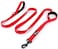 Primal Pet Gear Dog Leash 8ft Long RED Traffic Padded Two Handle Heavy Duty Double Handles Lead for Control Safety Training Leashes for Large Dogs or Medium Dogs Dual Handles Leads
