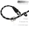 SEPXUFORE Long Slip Lead Dog Leash 1220 3050 FT Training Leash AntiChoking 13 Rope Reflective Long Line for Medium Dogs Small Puppy Pets 30ft Black