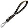 AncBace Short Leather Dog Leash 14 Inch Lead With 360 Heavy Duty Metal Clip Soft Strong Light for Medium and Large Dogs Pet Training Walking Rope