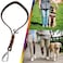 AncBace Short Leather Dog Leash 14 Inch Lead With 360 Heavy Duty Metal Clip Soft Strong Light for Medium and Large Dogs Pet Training Walking Rope