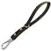 AncBace Short Leather Dog Leash 14 Inch Lead With 360 Heavy Duty Metal Clip Soft Strong Light for Medium and Large Dogs Pet Training Walking Rope