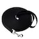 Siumouhoi DogPuppy Obedience Recall Training Agility Lead 15ft 20ft 30ft 50ft Training Leash Great for Play Camping or Backyard Black 30ft 30Feet Black