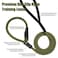 AaufiLux Strong Slip Rope Dog Training Leash 4ft Heavy Duty Durable Braided Nylon Lead with Rubber Stopper Padded Handle Large Medium Small Dogs No Pull Walking Purple 12 x 4ft