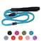 AaufiLux Strong Slip Rope Dog Training Leash 6ft Heavy Duty Durable Braided Nylon Lead with Rubber Stopper Padded Handle No Pull Walking for Medium Large Dogs Blue 12 x 6ft