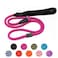 AaufiLux Strong Slip Rope Dog Training Leash 6ft Heavy Duty Durable Braided Nylon Lead with Rubber Stopper Padded Handle No Pull Walking for Medium Large Dogs Hot Pink 12 x 6ft