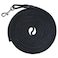 Vivifying Long Dog Leash 32FT Floating Leash for Dog Training Lightweight Check Cord Rope for Outdoor Hiking Swimming Beach and Lake Black
