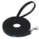 Vivifying Waterproof Dog Leash 32FT Long Leash Durable Dog Recall Training Lead Great for Outdoor Hiking Training Yard BeachLake and SwimmingBlack