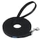 Vivifying Waterproof Dog Leash 32FT Long Leash Durable Dog Recall Training Lead Great for Outdoor Hiking Training Yard BeachLake and SwimmingBlack