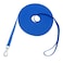 NIMBLE Waterproof Dog Training Leash 50FT 30FT 15FT 10FT 5FT Heavy Duty Recall Long Lead for Large Medium Small Dogs 50FT Blue