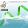 Qiaosite Waterproof Long Leash Durable Dog Recall Training Lead Great for Outdoor Hiking Training Yard Beach and Swimming Green 15ft