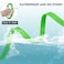 Qiaosite Waterproof Long Leash Durable Dog Recall Training Lead Great for Outdoor Hiking Training Yard Beach and Swimming Green 15ft