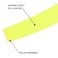Qiaosite Waterproof Long Leash Durable Dog Recall Training Lead Great for Outdoor Hiking Training Yard Beach and Swimming Yellow 15ft
