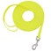 Qiaosite Waterproof Long Leash Durable Dog Recall Training Lead Great for Outdoor Hiking Training Yard Beach and Swimming Yellow 30ft