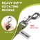 Wolfone 50ft Black Heavy Duty Robust Training Dog Leash with AntiSlip HandleWaterproof Long Dog Leash for Outdoor Activities