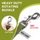 Wolfone 50ft Black Heavy Duty Robust Training Dog Leash with AntiSlip HandleWaterproof Long Dog Leash for Outdoor Activities