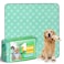 FXW Washable Pee Pads for Dogs Puppy Pads with Super Absorbent Specifically Designed for RollickHomeplus 24inch 8 Panels Dog Playpen 63 Square Green 1 Pack