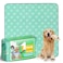 FXW Washable Pee Pads for Dogs Puppy Pads with Super Absorbent Specifically Designed for RollickHomeplus 24inch 8 Panels Dog Playpen 63 Square Green 1 Pack