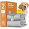 IMPROVIA Reusable Puppy Pad Waterproof ExtraAbsorbent Washable Pee Pad for Dog Training Whelping More Protect Your Floors Pet with QuickDrying Potty Pad Paws Hearts Small 18x24