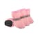 BECHANMIG Dog Shoes Breathable Mesh BootsSummer Breathable Dog Boots Nonslip Sole Paw Protector for Small Medium DogsMPink