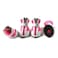 Zunea ZUNEA Small Dog Shoes for Hot Pavement Summer Breathable Mesh Boots Adjustable Non Slip Zipper Pet Dogs Booties White PU Paw Protector Pink 4