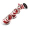 Zunea ZUNEA Small Dog Shoes for Hot Pavement Summer Breathable Mesh Boots Adjustable Non Slip Zipper Pet Dogs Booties White PU Paw Protector Red 4