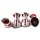 Zunea ZUNEA Small Dog Shoes for Hot Pavement Summer Breathable Mesh Boots Adjustable Non Slip Zipper Pet Dogs Booties White PU Paw Protector Red 4