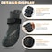 Nanaki Dog Socks for Puppy Small Medium Senior Dogs AntiSlip Dog Grip Socks with Rubber Fix Straps