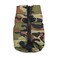 DroolingDog Dog Winter Jacket Camo Waterproof Coat Dog Camouflage Costume for Small Dogs Medium Army Green