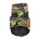 DroolingDog Dog Winter Jacket Camo Waterproof Coat Dog Camouflage Costume for Small Dogs Medium Army Green